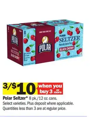 Meijer Polar Seltzer offer