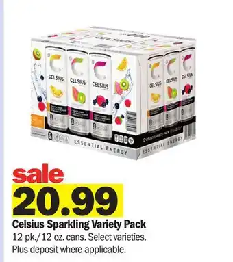 Meijer Celsius Sparkling Variety Pack offer