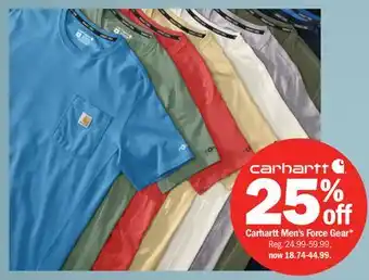 Meijer Carhartt Men's Force Gear offer