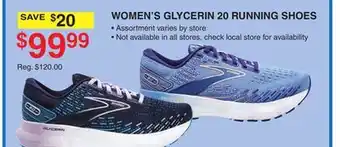 Dunham's Sports WOMEN'S GLYCERIN 20 RUNNING SHOES offer