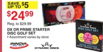 Dunham's Sports DX OR PRIME STARTER DISC GOLF SET offer