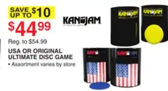 Dunham's Sports USA OR ORIGINAL ULTIMATE DISC GAME offer