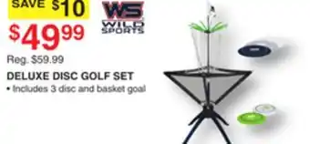 Dunham's Sports DELUXE DISC GOLF SET offer
