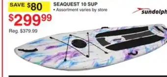 Dunham's Sports SUNDOLPHIN SEAQUEST 10 SUP offer