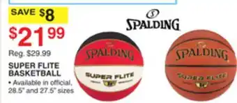 Dunham's Sports SPALDING SUPER FLITE BASKETBALL offer