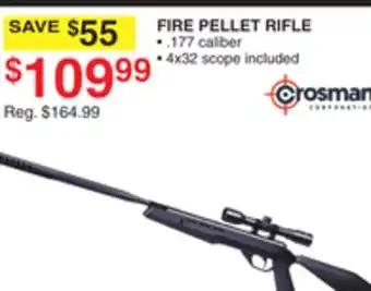 Dunham's Sports FIRE PELLET RIFLE offer