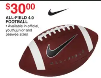 Dunham's Sports NIKE ALL-FIELD 4.0 FOOTBALL offer