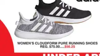 Dunham's Sports ADIDAS WOMEN'S CLOUDFORM PURE RUNNING SHOES offer
