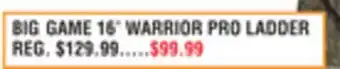 Dunham's Sports BIG GAME 16' WARRIOR PRO LADDER offer