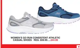 Dunham's Sports WOMEN'S GO RUN CONSISTENT ATHLETIC CASUAL SHOES offer