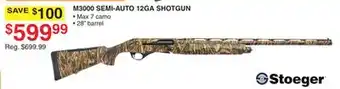 Dunham's Sports STOEGER M3000 SEMI-AUTO 12GA SHOTGUN offer