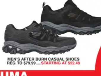 Dunham's Sports SKECHERS MEN'S AFTER BURN CASUAL SHOES offer