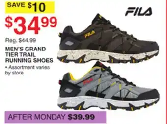 Dunham's Sports FILA MEN'S GRAND TIER TRAIL RUNNING SHOES offer