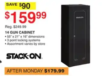 Dunham's Sports STACKS ON 14 GUN CABINET offer