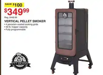 Dunham's Sports VERTICAL PELLET SMOKER offer