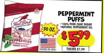 Ollie's PEPPERMINT PUFFS offer