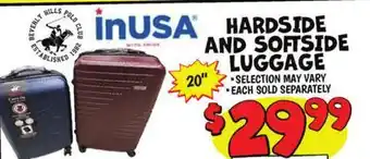 Ollie's HARDSIDE AND SOFTSIDE LUGGAGE offer