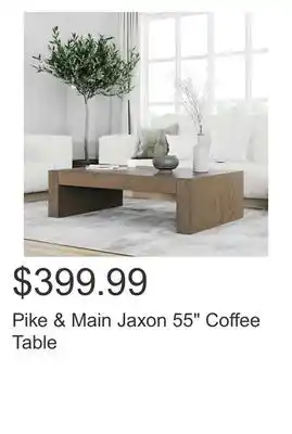 Costco Pike & Main Jaxon 55 Coffee Table offer