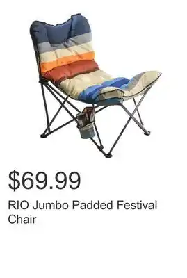 Costco RIO Jumbo Padded Festival Chair offer