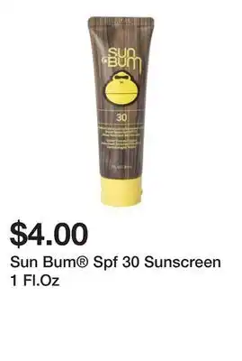 Five Below Sun Bum Spf 30 Sunscreen 1 Fl.Oz offer
