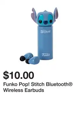 Five Below Funko Pop! Stitch Bluetooth Wireless Earbuds offer