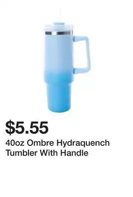 Five Below 40oz Ombre Hydraquench Tumbler With Handle offer
