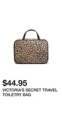 Victoria's Secret VICTORIA'S SECRET TRAVEL TOILETRY BAG offer