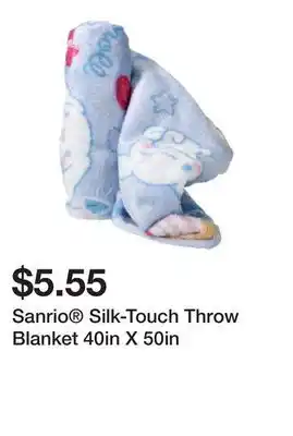 Five Below Sanrio Silk-Touch Throw Blanket 40in X 50in offer
