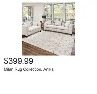 Costco Milan Rug Collection, Anika offer