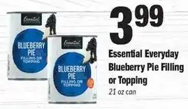 Sentry Essential Everyday Blueberry Pie Filling or Topping offer