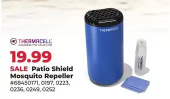 Runnings THERMACELL Patio Shield Mosquito Repeller offer