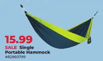 Runnings Single Portable Hammock offer