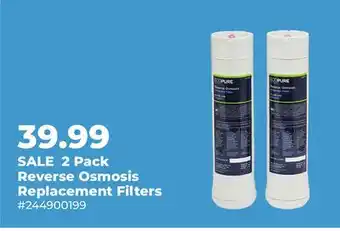 Runnings 2 Pack Reverse Osmosis Replacement Filters offer