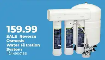 Runnings Reverse Osmosis Water Filtration System offer