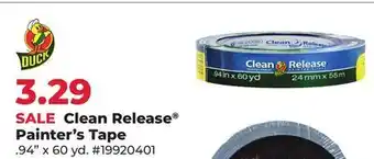 Runnings Clean Release Painter's Tape offer