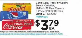 Foods Co Coca-cola, Pepsi Or Quirt offer