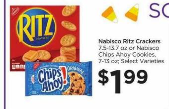 Foods Co Nabisco Ritz Crackers offer