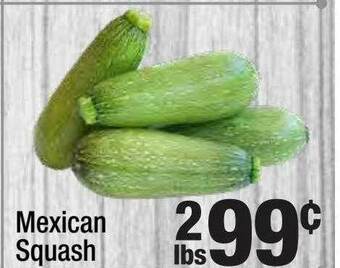 Super King Markets Mexican Squash offer