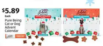 Aldi Pure Being Cat Or Dog Advent offer