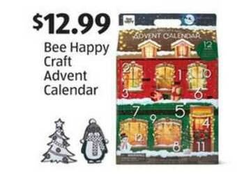 Aldi Bee Happy Craft Advent Calendar offer