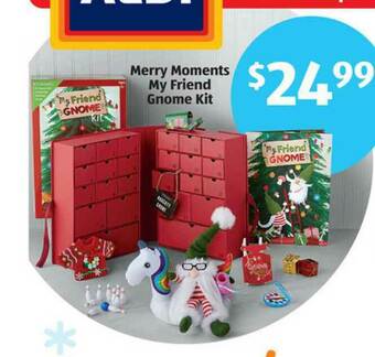 Aldi Merry Moments My Friend Gnome Kit offer