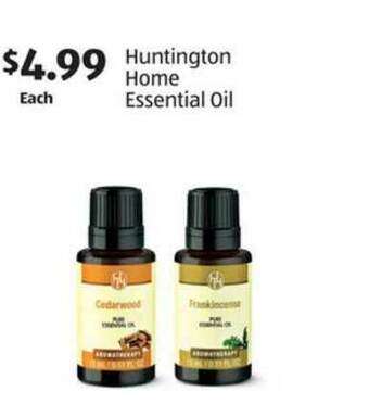 Aldi Huntington Home Essential Oil offer