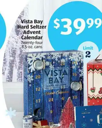 Aldi Vista Bay Hard Seltzer Advent Calendar offer