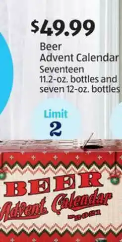 Aldi Beer Advent Calendar Seventeen offer
