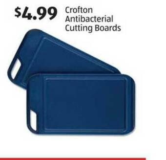 Aldi Crofton Antibacterial Cutting Boards offer