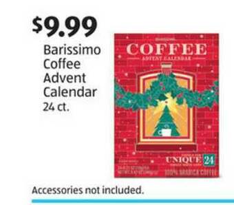 Aldi Barissimo Coffee Advent Calendar offer