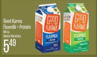 Jewel-Osco Good Karma Flaxmilk + Protein offer