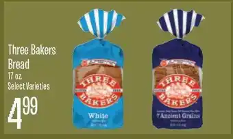 Jewel-Osco Three Bakers Bread offer