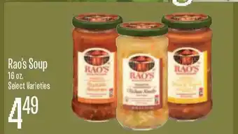 Jewel-Osco Rao's Soup offer