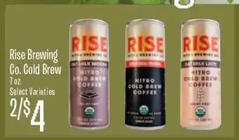 Jewel-Osco Rise Brewing Co. Cold Brew offer